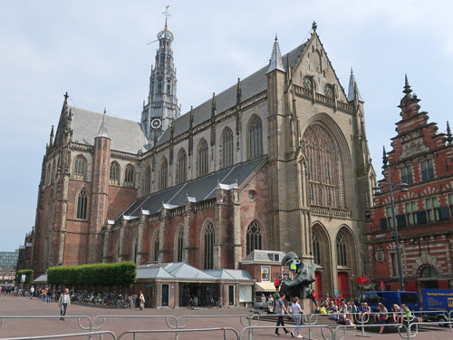 St. Bavo Cathedral in Haarlem Holland