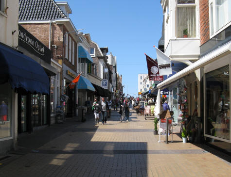 Shopping in Zandvoort Netherlands