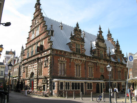 De Vleeshal Building in Haarlem Holland