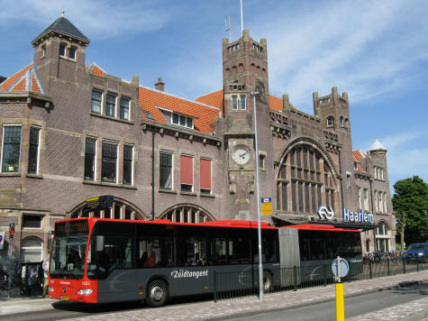 Public Transit in Haarlem Holland